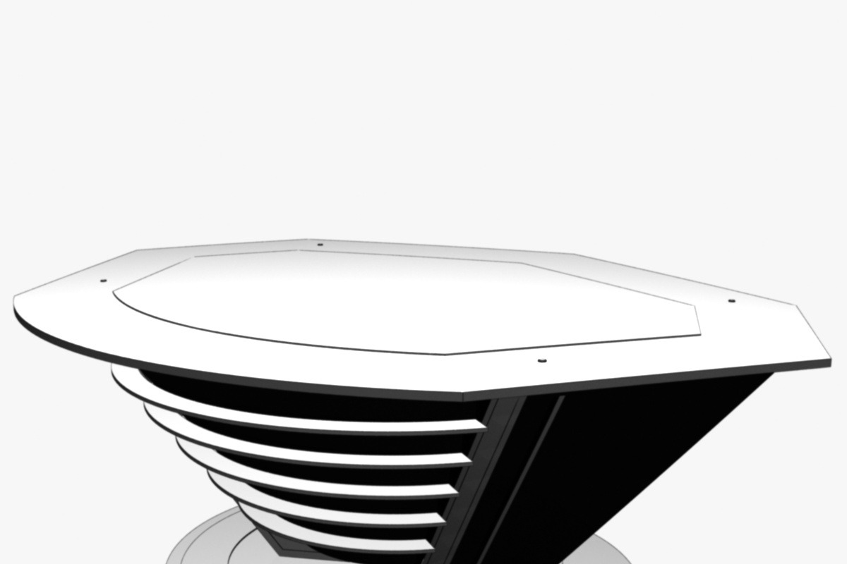 TV Studio Desk Collection (12 PCS), a Furniture 3D Model by akerStudio (Photo 92 of 153)