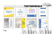 Instagram Real Estate Canva Template, a Social Media Template by Graphicspixel (Thumbnail 4 of 22)