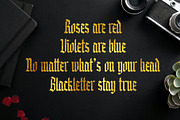 Knight Anomaly, a Blackletter Font by Arterfak Project (Thumbnail 8 of 11)