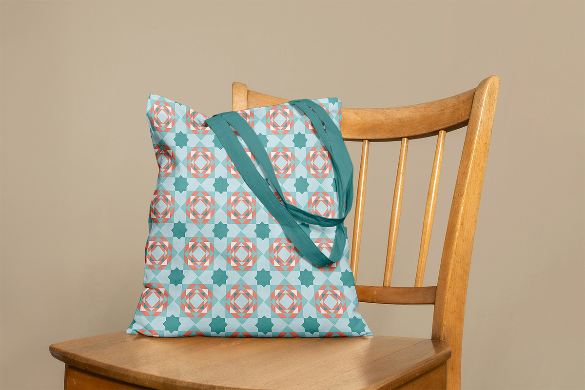 Modern Mosaic Diamond, a Pattern Graphic by snadiacreations (Photo 2 of 3)