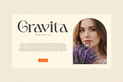 Qaveria - Stylish Elegant Typeface, a Serif Font by Sealoung (Thumbnail 2 of 9)