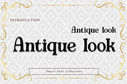 Antique look, a Serif Font by Wow Magic (Thumbnail 1 of 3)