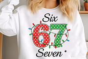 Christmas Six Seven Png,Funny PNG, an Illustration by SinaCreation (Thumbnail 4 of 5)