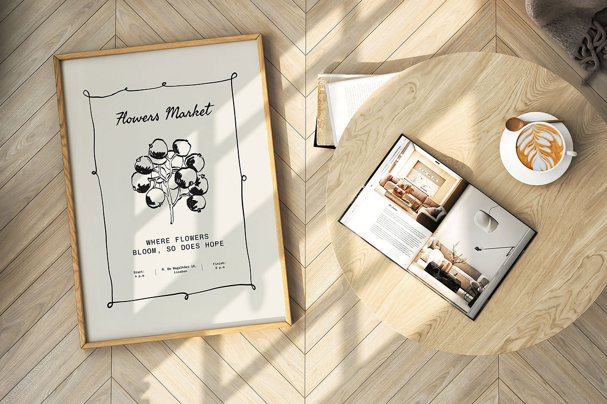 Aesthetics Flower | Poster Builder, an Object Graphic by KetteCreate (Photo 17 of 20)