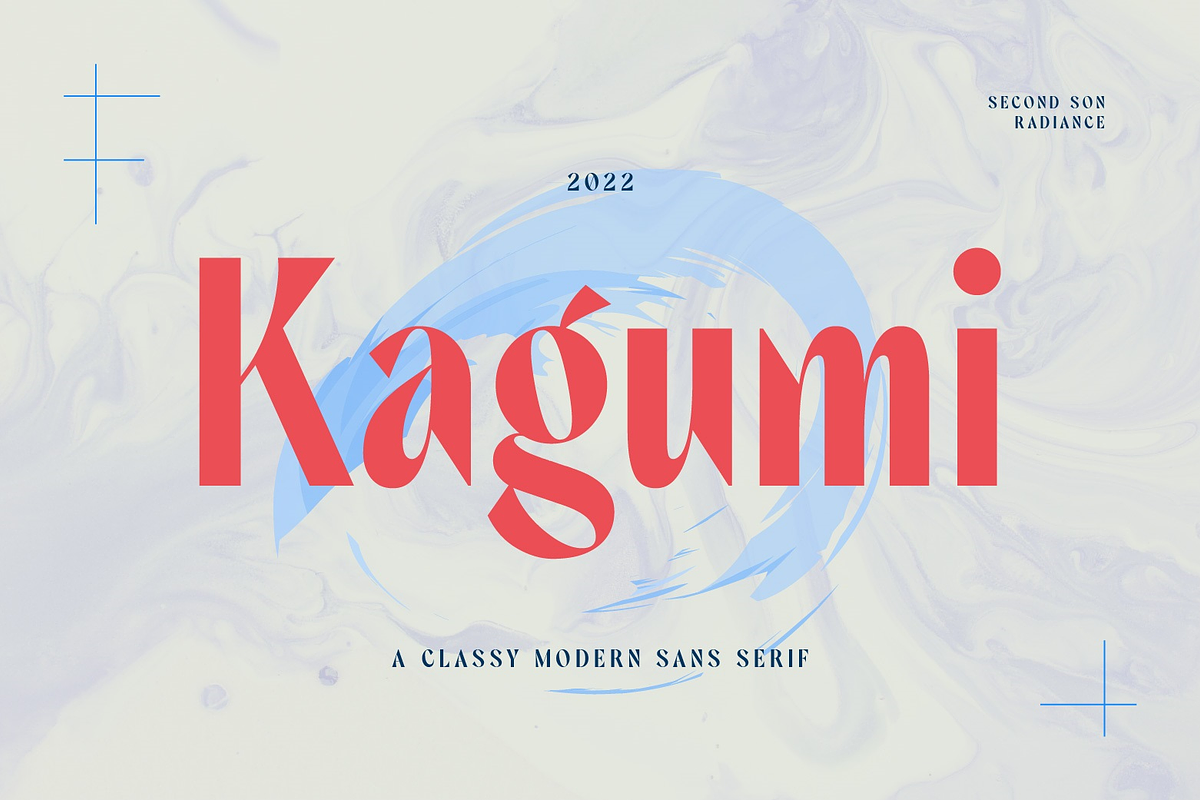 SS Kagumi - Japanese Sans Font, a Sans Serif Font by Second Son Radiance (Photo 1 of 10)