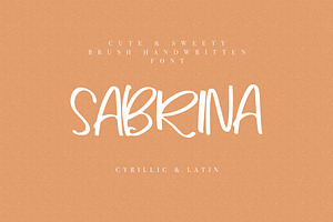 Sabrina Latin & Cyrillic Font