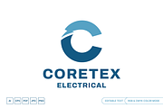Modern Electric Letter C Logo, a Branding & Logo Template by muhisya (Thumbnail 1 of 3)