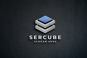 Modern Cube Logo - Data & Technology, a Branding & Logo Template by Design_Planet