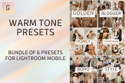 WARM TONE PRESETS PACK by GALOR6E