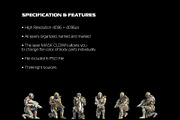 Security Robots Mockup #2, a Product Mockup by ARKS ACADEMY (Thumbnail 2 of 13)