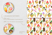 Ice Cream watercolor clipart, an Object Graphic by svetlanaARTdreams (Thumbnail 4 of 11)