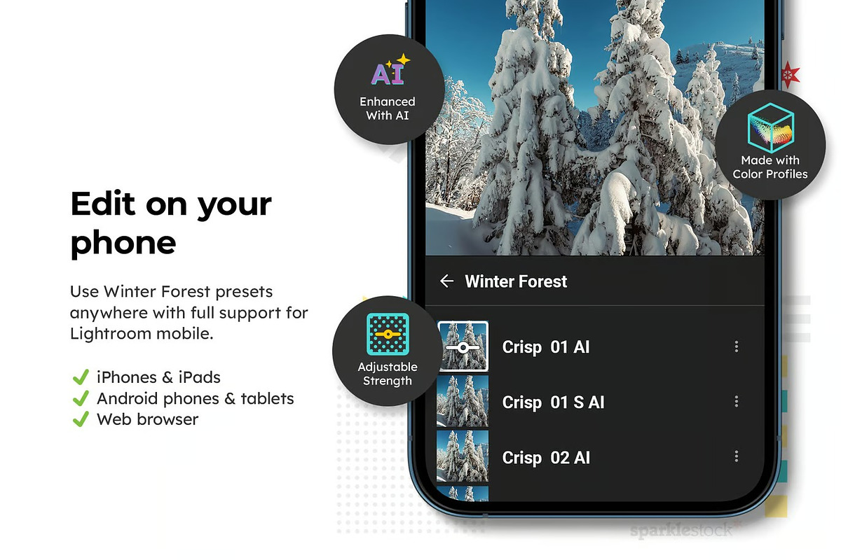 20 Winter Forest Lightroom Presets, a Preset Add-On by Hubzway (Photo 7 of 13)