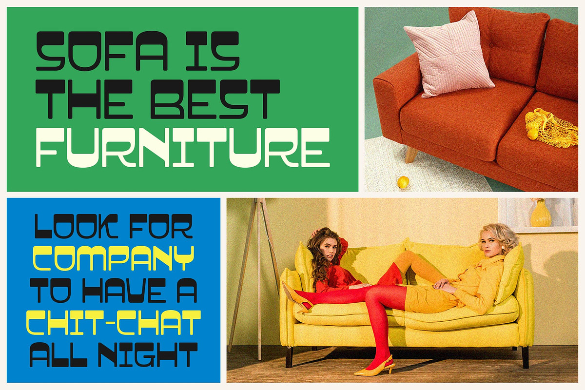 CS Satoru – Reverse Contrast Font, a Sans Serif Font by Craft Supply Co. (Photo 3 of 8)