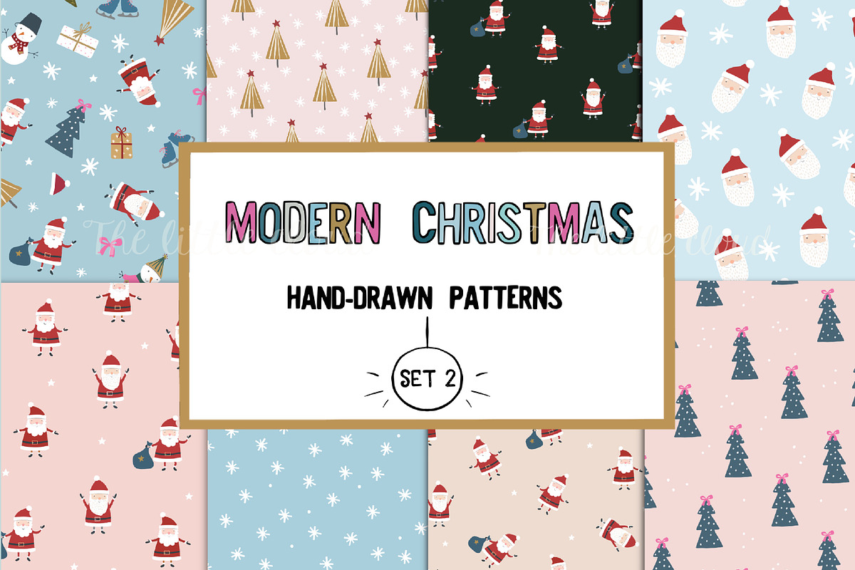 the Big Christmas bundle, a Pattern Graphic by Katie Lisker (Photo 17 of 27)