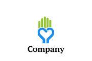 Modern Health Care Logo Template, a Branding & Logo Template by HueNestify (Thumbnail 1 of 3)