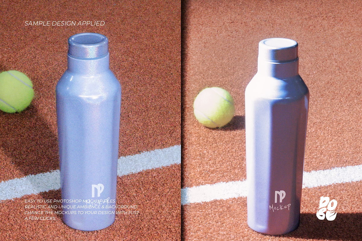 Tumbler Sport Mockup Set - Vol 1, a Merchandise Mockup by DOBE Studio (Photo 3 of 4)