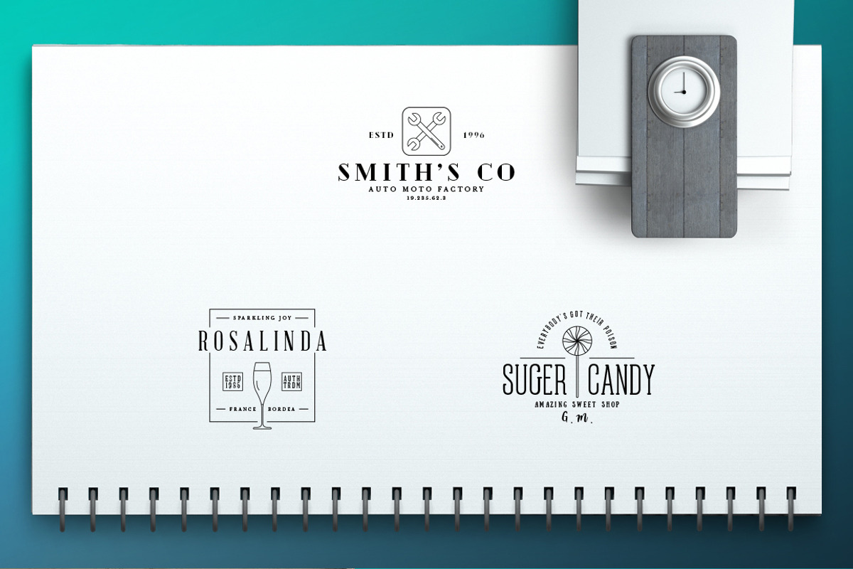 1500 Logos Bundle Collection, a Branding & Logo Template by Graphicdome (Photo 182 of 185)