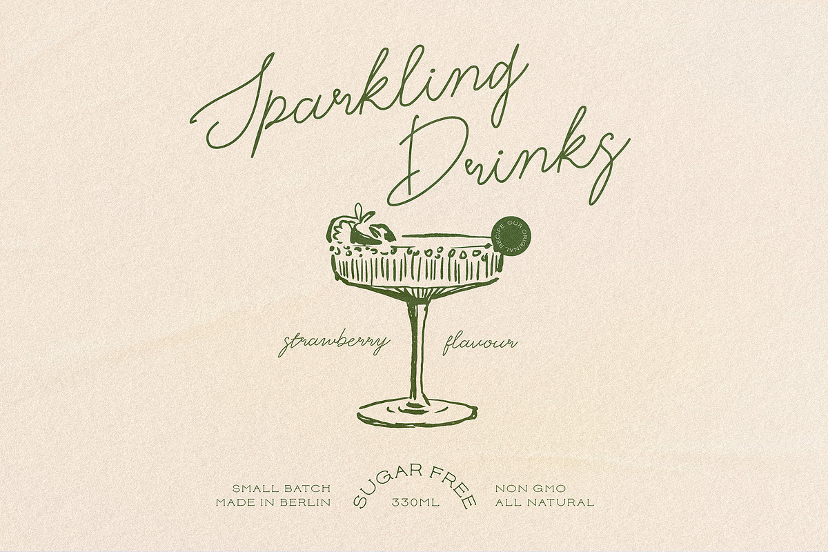 Rosy Cheeks | Romantic font duo, a Handwritten Font by Brandear Design (Photo 5 of 16)