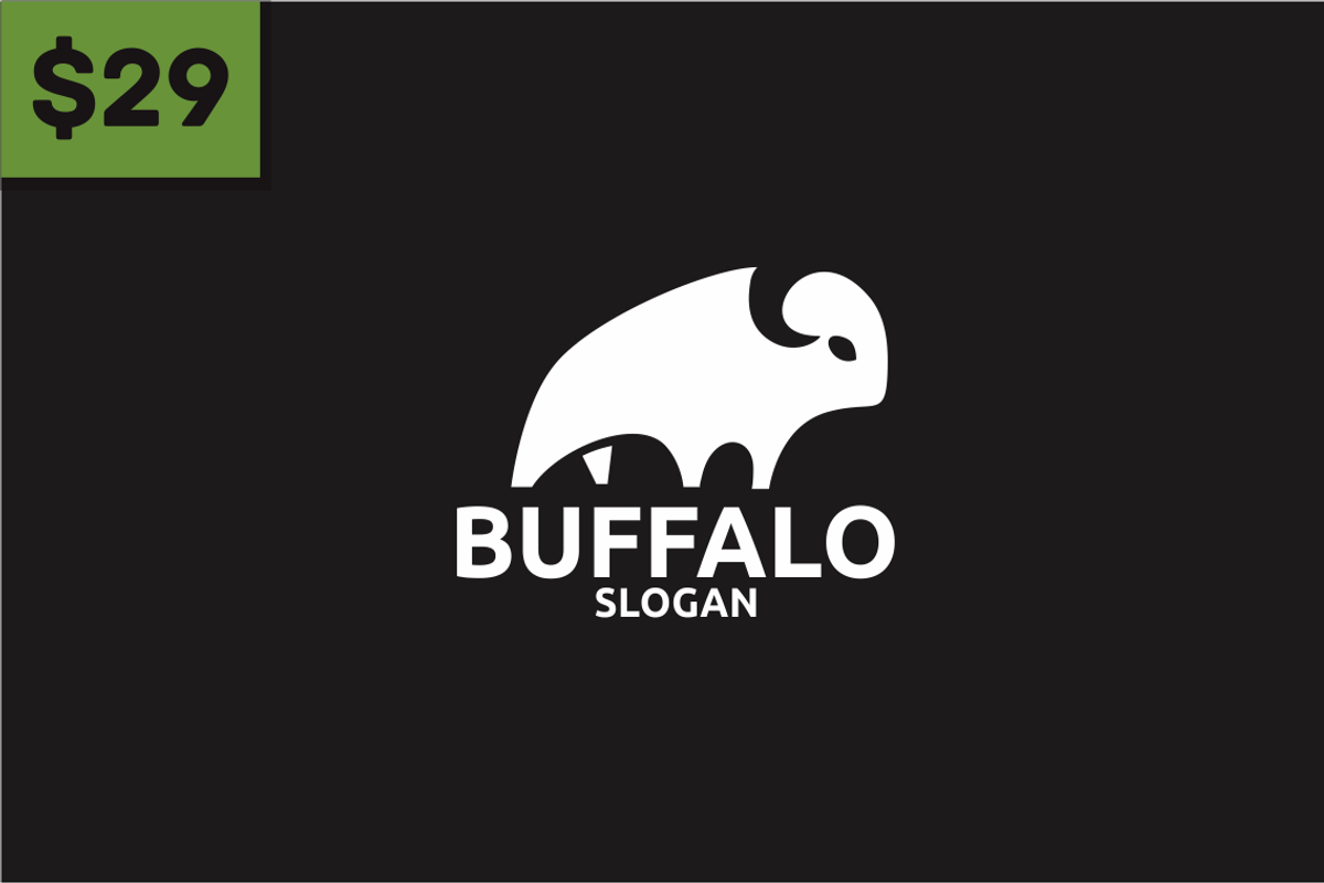 Buffalo Logo, a Branding & Logo Template by Metrolinevision