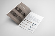 Corporate Brochure Report Template, a Brochure Template by Andre28 (Thumbnail 3 of 7)