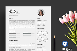 Resume Template 3 page | clean cv