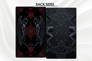 Black Angel Tarot Deck 78 Tarot, a Decorative Illustration by Mugio (Thumbnail 3 of 5)