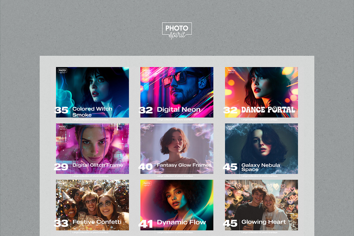 Photo Overlays BUNDLE II, a Texture Graphic by PhotoSpirit (Photo 9 of 10)