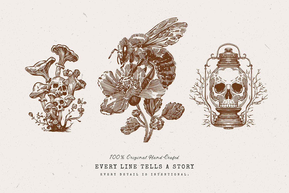 Dark Academia Autumn | Illustration, an Object Illustration by KetteCreate (Photo 2 of 18)