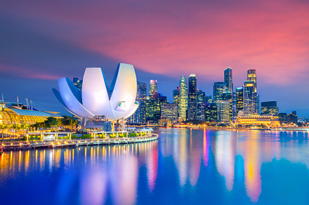 Singapore downtown skyline stock photo containing singapore and skyline, an Architecture Photo by f11photo