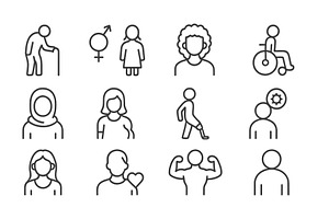 Diverse representations of, a Person Illustration by ZinetroN