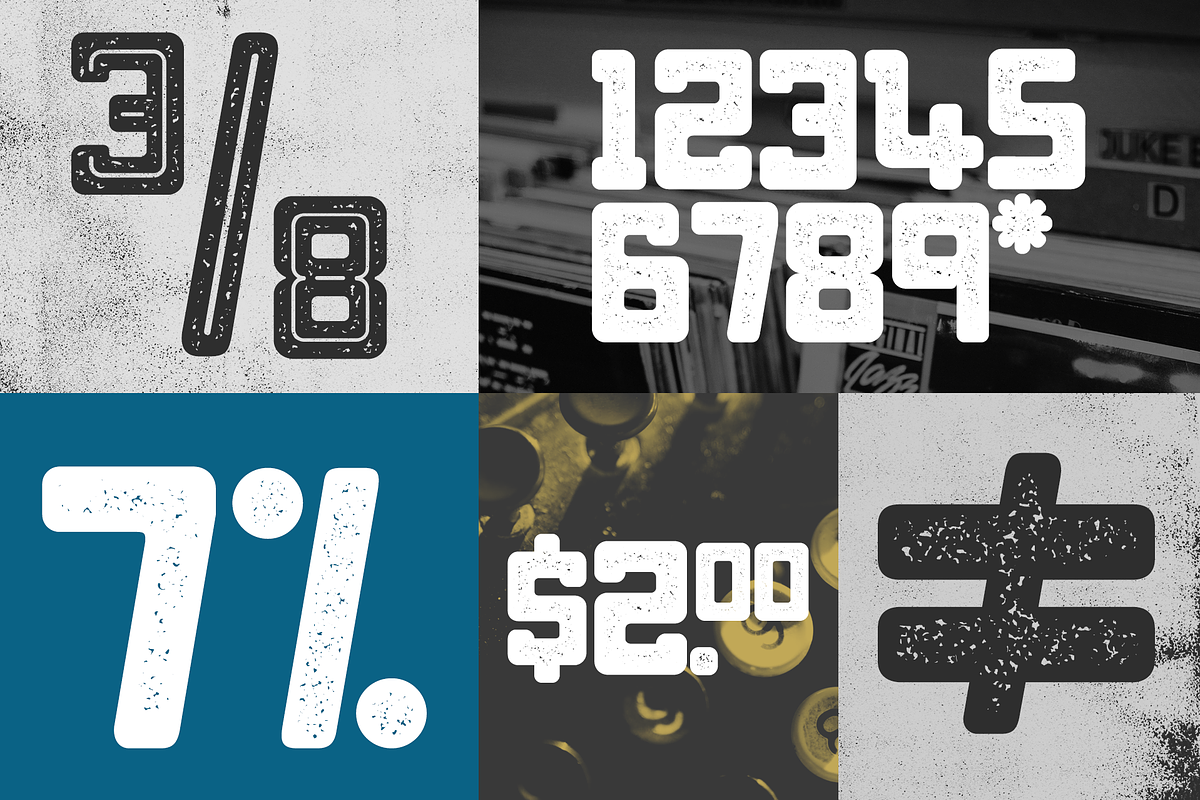 Bebop Slab Font Family preview 7