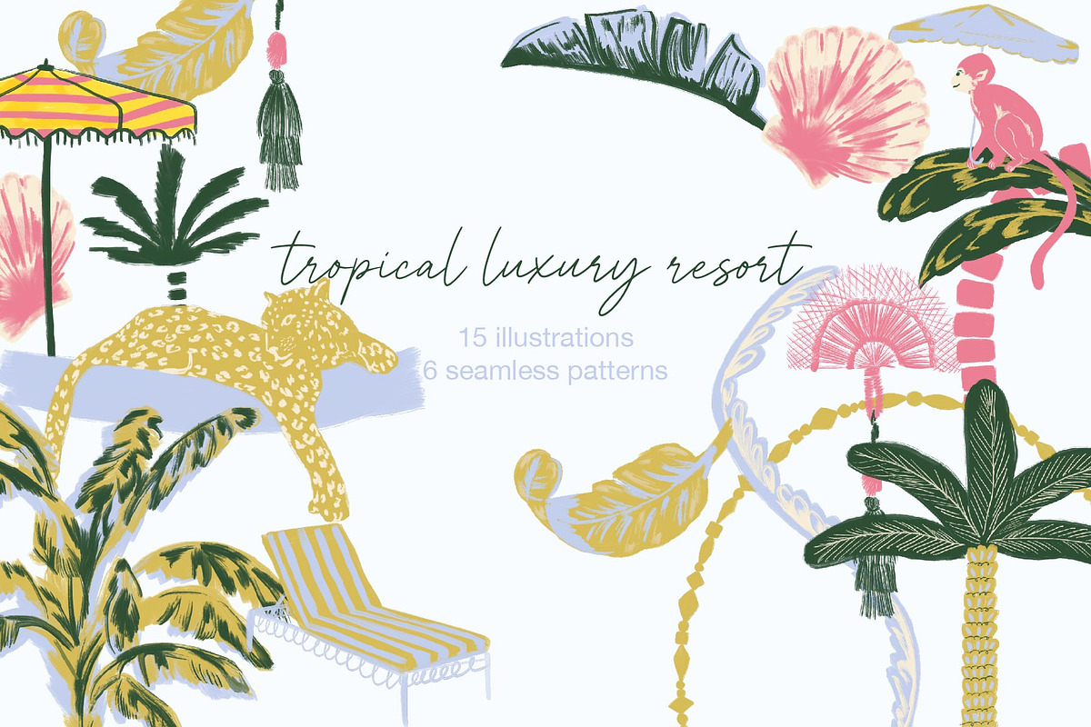 Boho Jungle bundle and patterns, an Object Graphic by MayBay Studio (Photo 1 of 8)