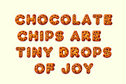 ChocoChunk Font, a Sans Serif Font by Handmadefont (Thumbnail 6 of 13)