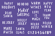 Dear Santa. Christmas collection, a Decorative Illustration by cutelevindesign (Thumbnail 8 of 12)