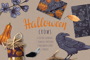 Halloween Crows