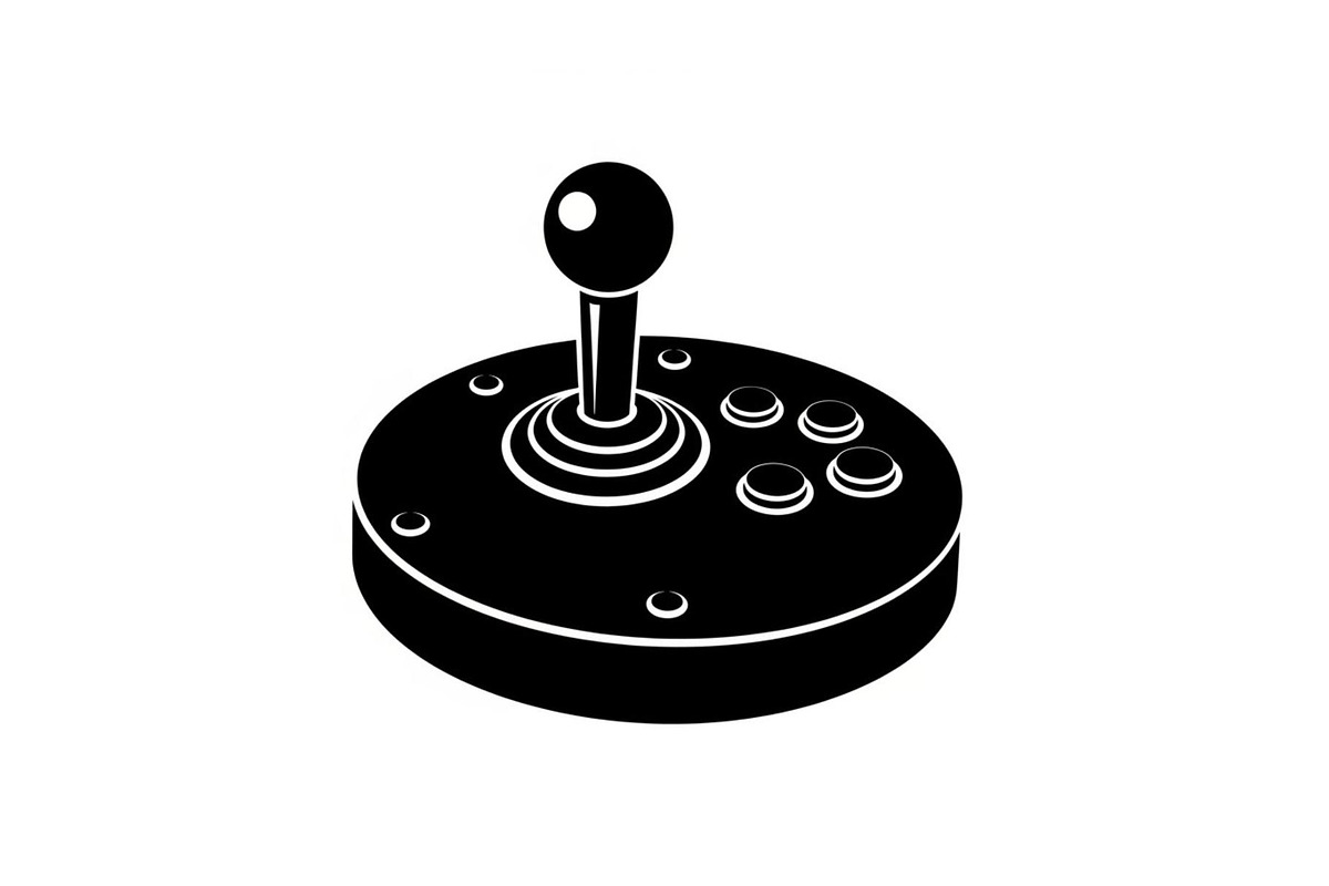 50 Retro Gaming Joystick Vector Bund, an Illustration by Creativeshirt (Photo 32 of 51)