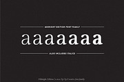 Midnight Edition Complete - 14 Fonts, a Serif Font by Up Up Creative (Thumbnail 12 of 14)