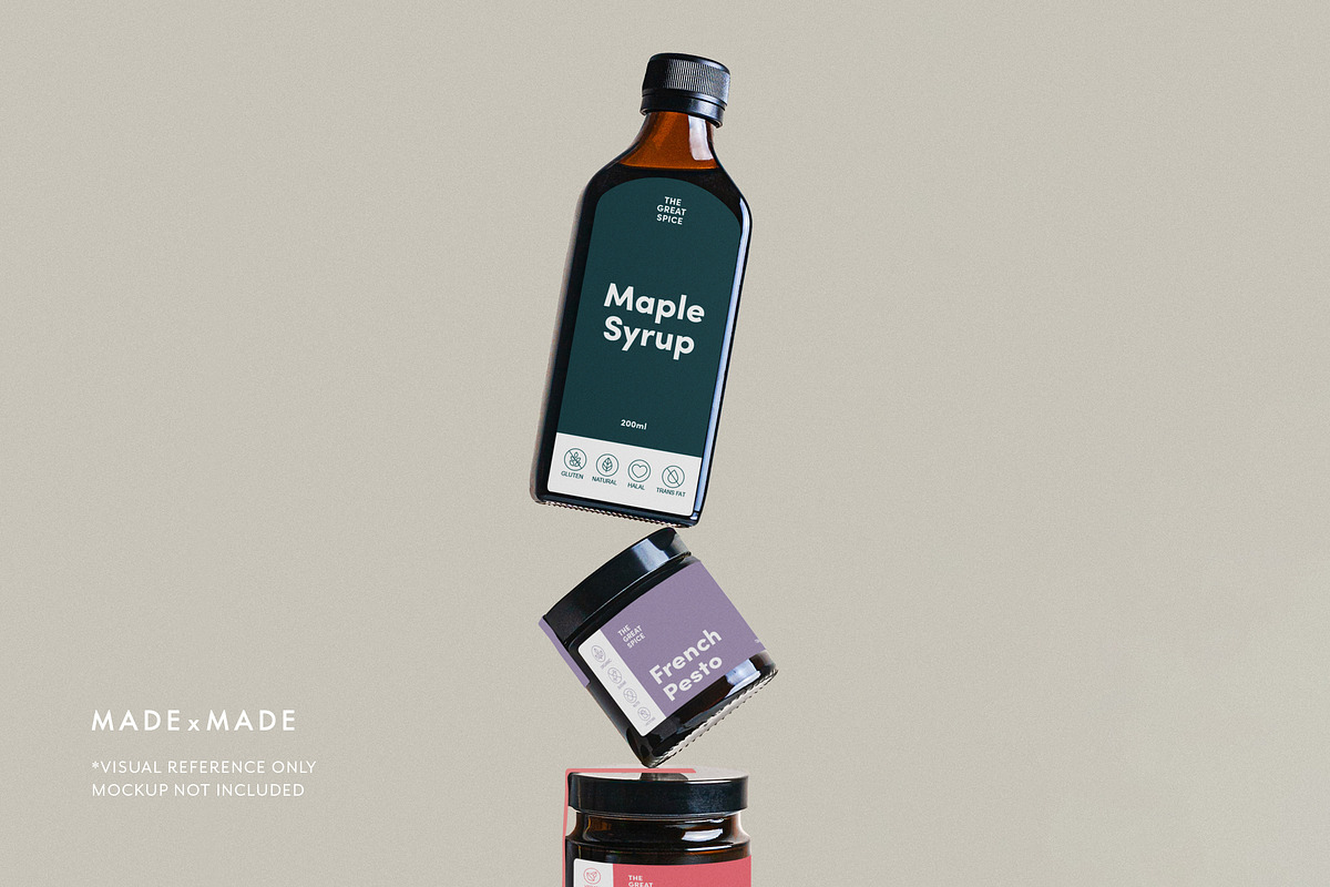 Food Packaging Line Icons, an Outline Icon by Made by Made (Photo 6 of 8)