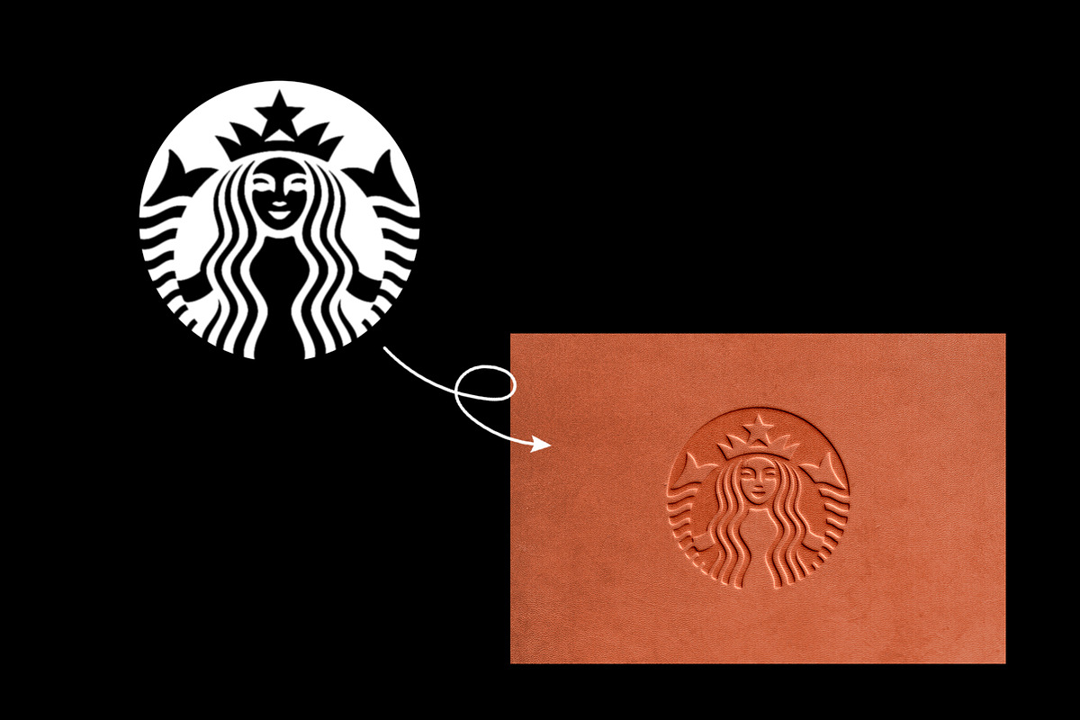 Leather Embossed Logo Mockup, a Layer Style Add-On by Opaq Studio (Photo 2 of 4)
