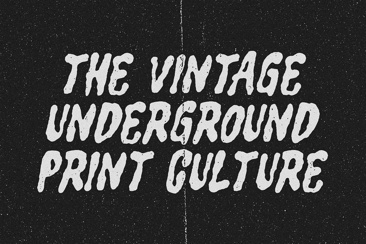 Seroja - Groovy Display Font, a Handwritten Font by Typeparties (Photo 2 of 10)