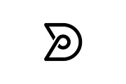 DP Letter Logo, a Branding & Logo Template by ganuDESIGN (Thumbnail 3 of 3)
