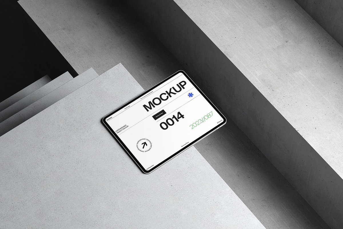 Modern Tablet Mockup Pack, an iPad Mockup by kreatifreya (Photo 11 of 11)