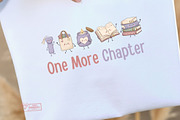 Hand Drawn Bookish Besties Clipart, a Seasonal Illustration by Tanya Kart (Thumbnail 4 of 10)
