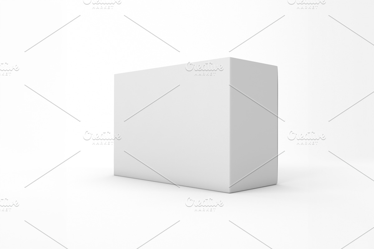 Cardboard Box Mockup, a Packaging Mockup by Qaleb Studio (Photo 3 of 3)