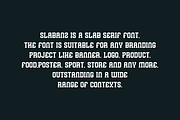 Slabanz - Slab Serif & Sport Font, a Slab Serif Font by QR Design Studio (Thumbnail 5 of 7)