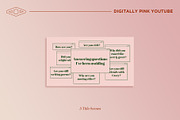 Digitally Pink Youtube Branding Kit, a Social Media Template by Tangerine Nation (Thumbnail 12 of 16)