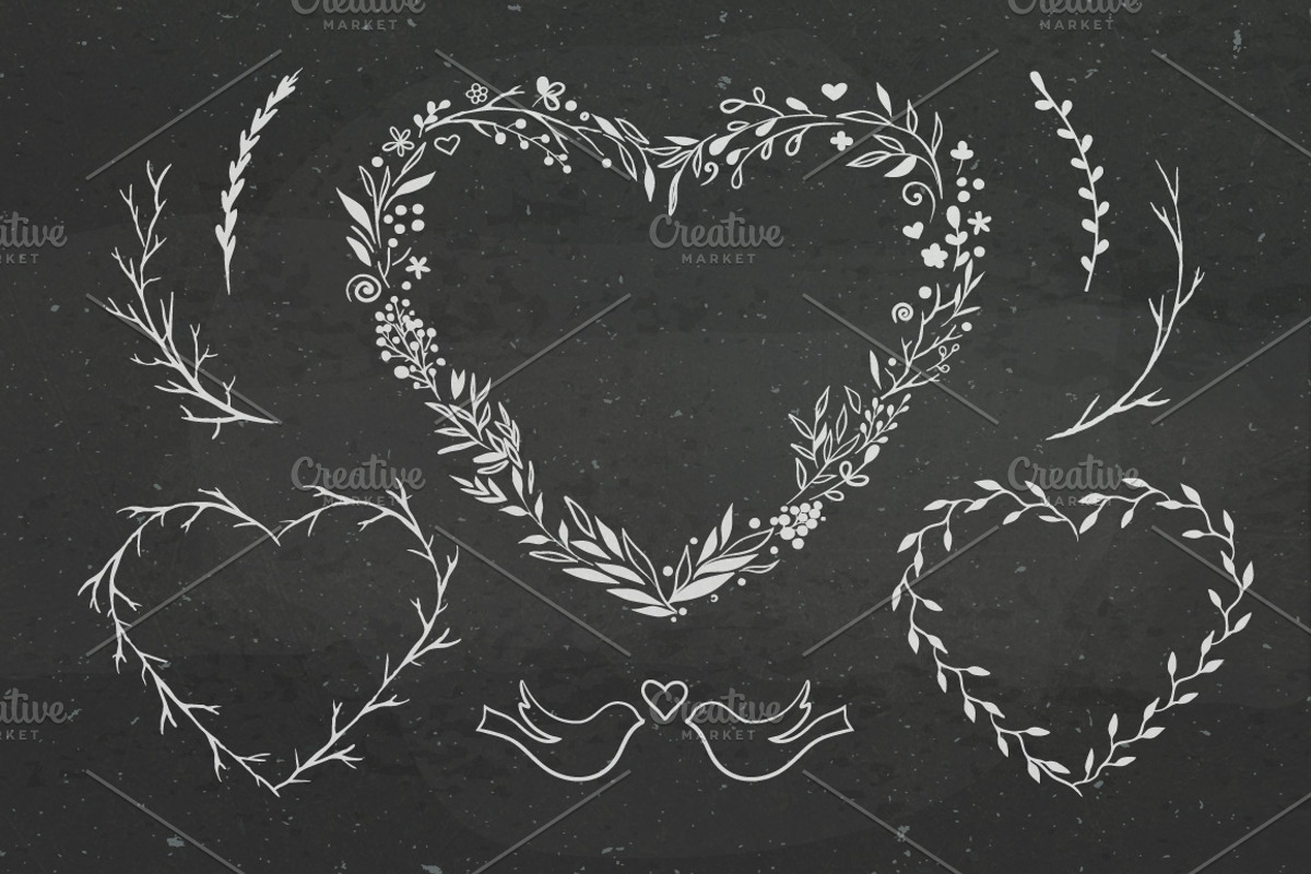 Floral doodles, vector bundle, a Graphic by harmonia_green_art (Photo 6 of 11)