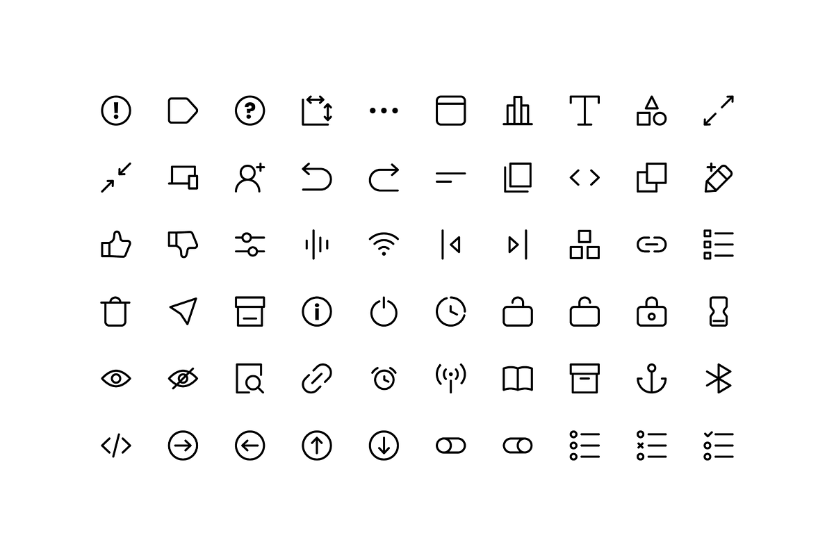 200 Modern UI-UX Icons for Apps, Web, an Outline Icon by Icons Drop (Photo 5 of 8)