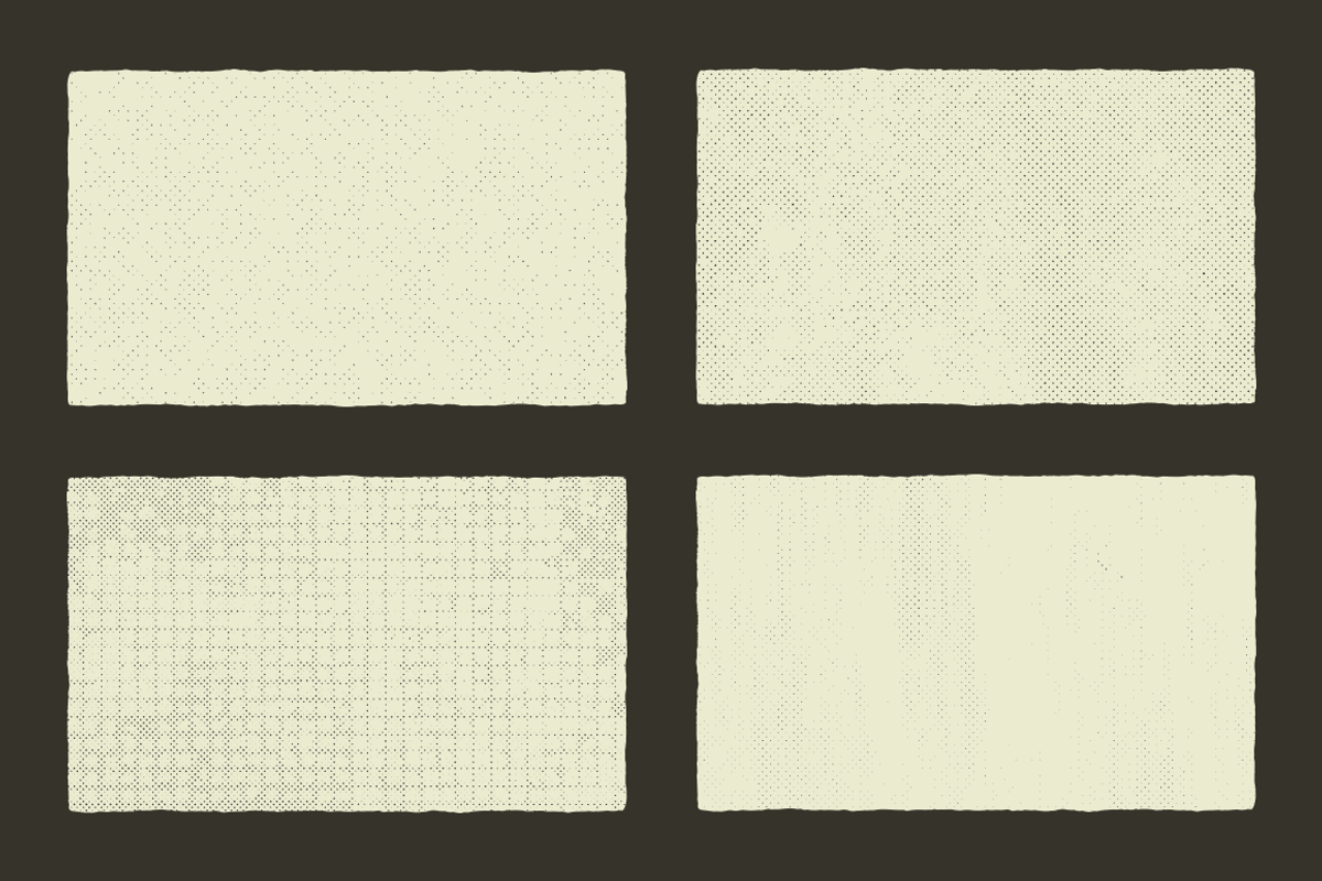 Subtle Halftone Textures preview 4