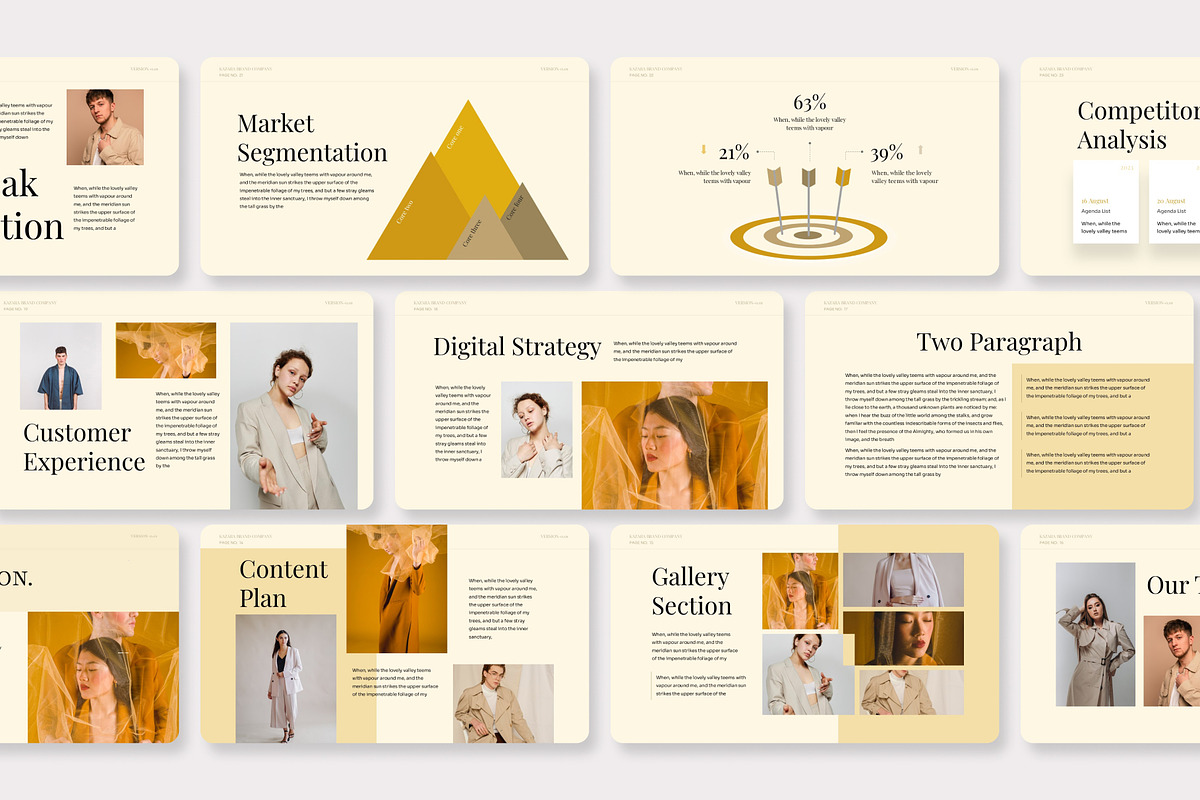 Kazara- Brand Proposal PowerPoint, a Presentation Template by Premast (Photo 4 of 4)